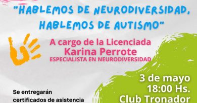 CreeSer y Deportes de Patagones proponen la primer jornada sobre Autismo en conjunto