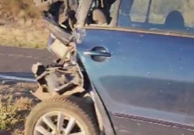 El auto robado en la tarde del miércoles apareció destruido cerca de Conesa